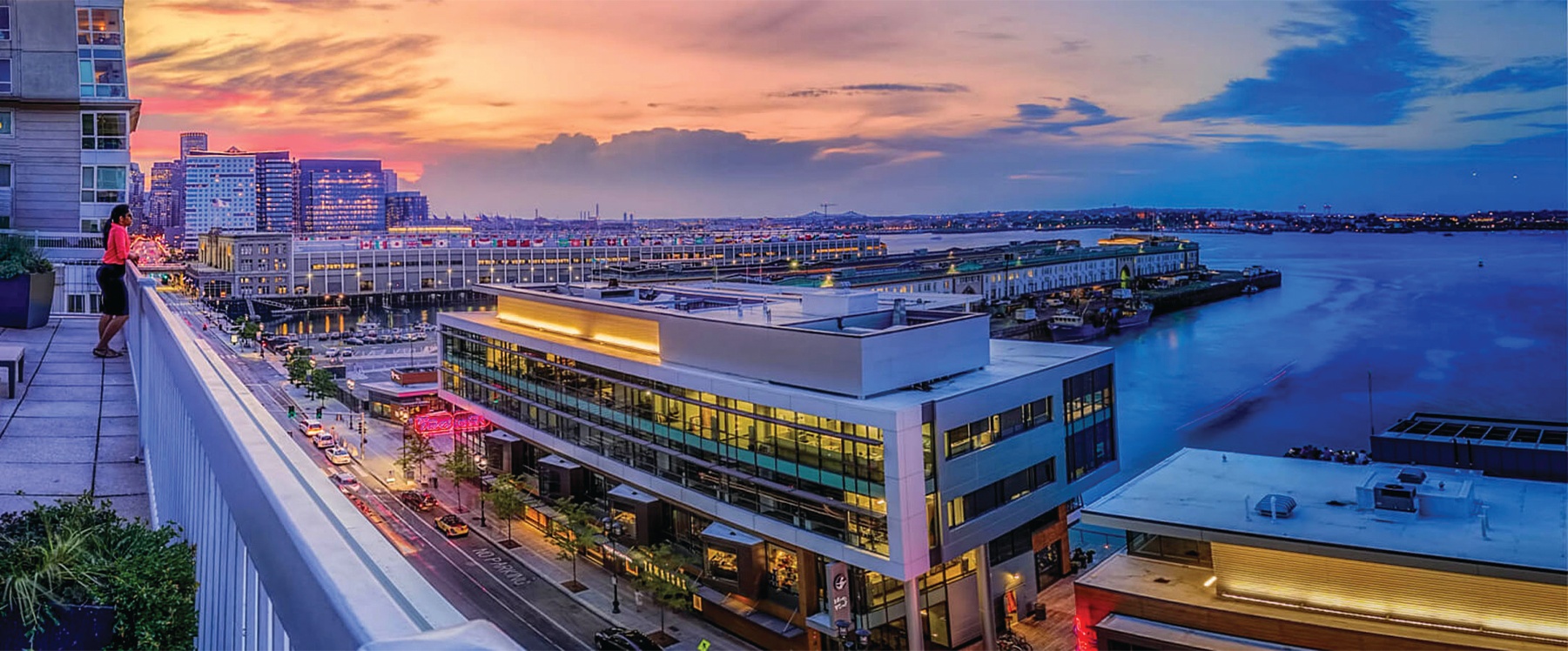 Park Lane seaport roof deck