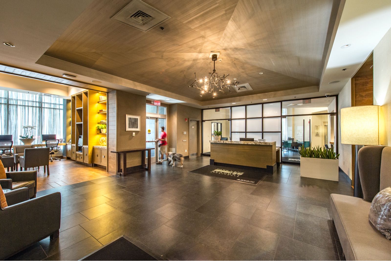 Park lane seaport elegant lobby